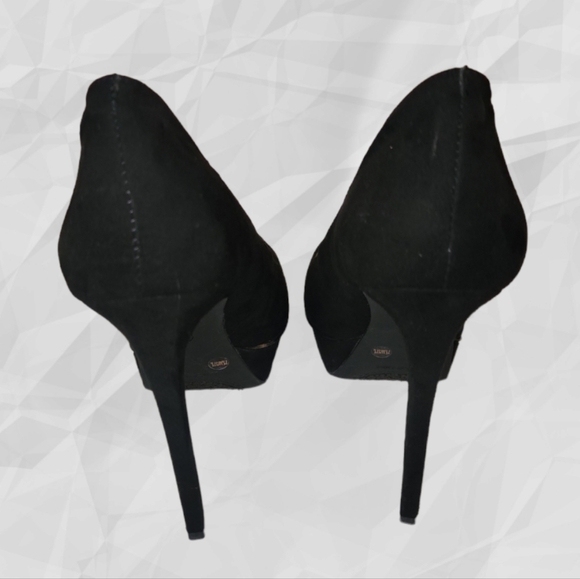 Jessica Simpson "Venisse" Black Stiletto Platform Heels 7.5 - Picture 6 of 10